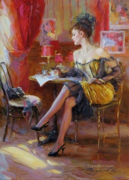 Impresionismo Painting - Pretty Lady KR 071 Impresionista